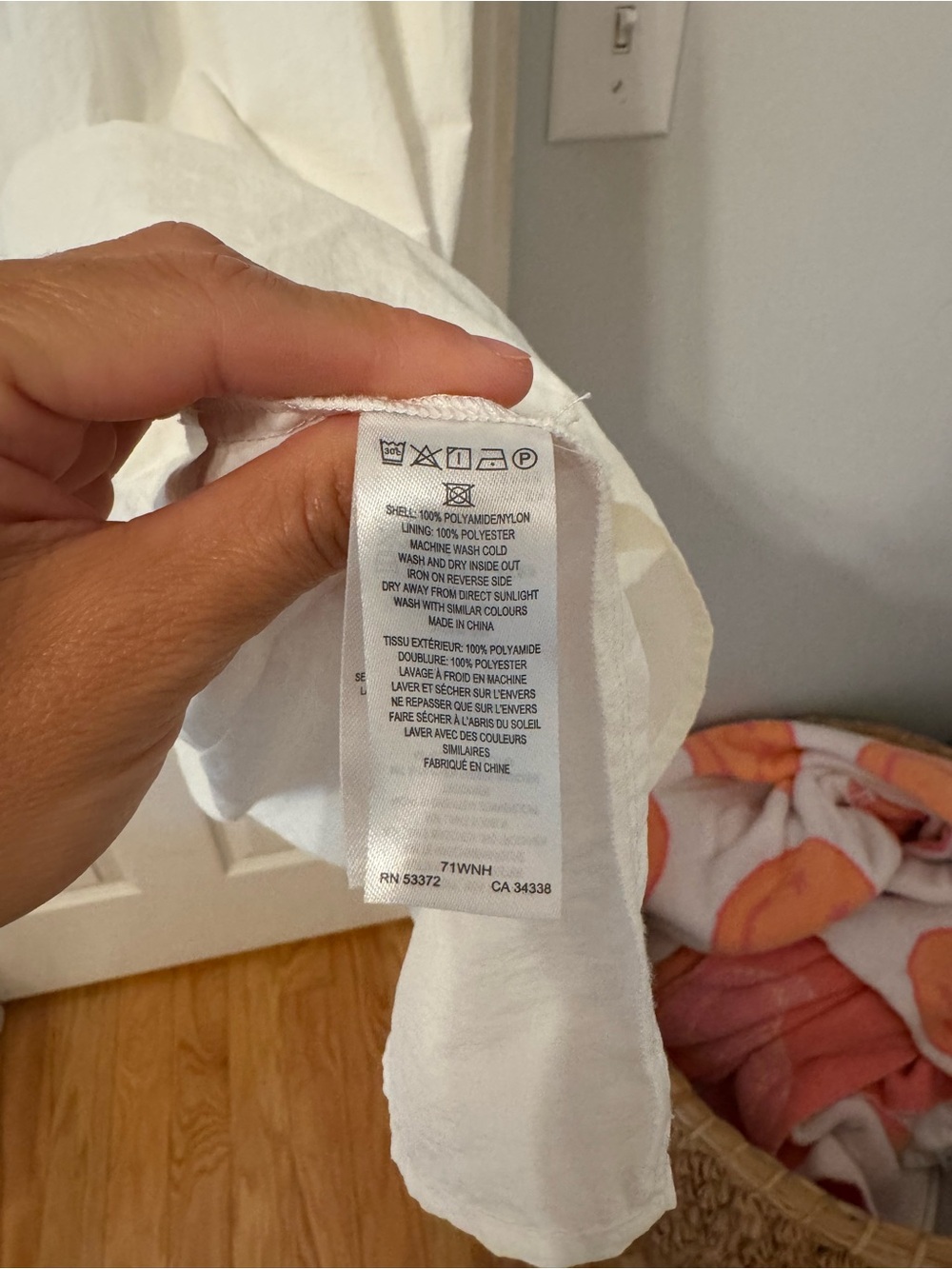 French Connection White Puff-Sleeve Midi Dress - Picture 6 of 6